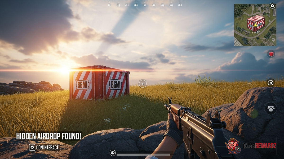 BGMI's Hidden Airdrop - Find it First!